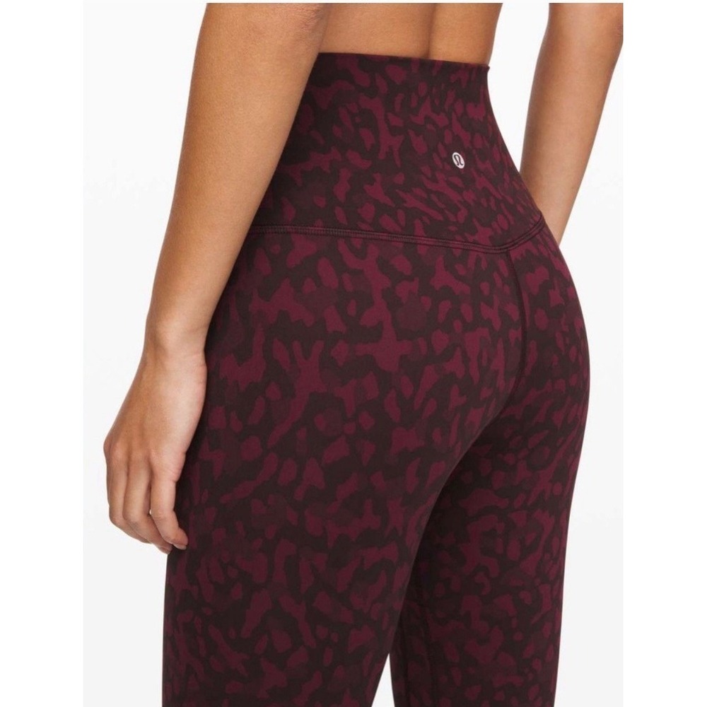 Lululemon align leggings - formation camo dark adobe multicolor size 6 - Picture 2 of 10